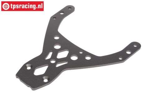 HPI102170 Platte vorne oben Gun Metal, 1 st.