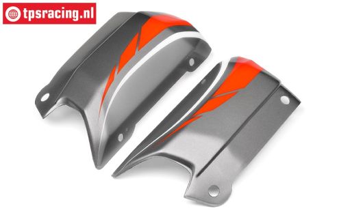 HPI102230 HPI Baja Karo-Seitenteil Grau/Weiß/Rot, Set