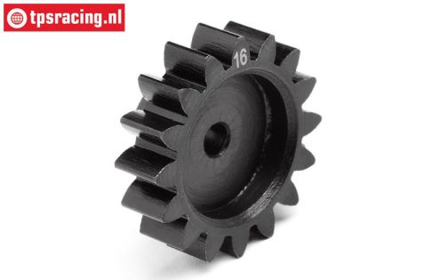 HPI106605 Stahl Zahnrad HD Schmal, 16Z, 1 stk.