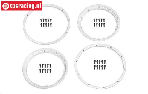 HPI3270 HD Felgenringe Weiß Ø120 mm, 4 st.