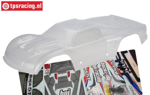 HPI7561 Karosserie 5T-1 Glasklar, Set
