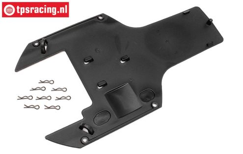 HPI85443 Chassisschutz hinten unten, 1 st.