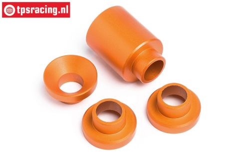 HPI87555 Distanz Kupplungs glockenhalter Orange, Set