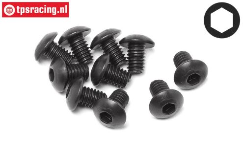 HPI94552 Linsenkopf schraube M4-L6 mm, 10 St.