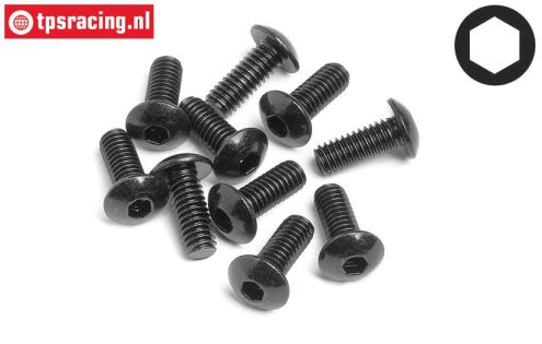 HPI94554 Linsen schraube M4-L10 mm, 10 St.
