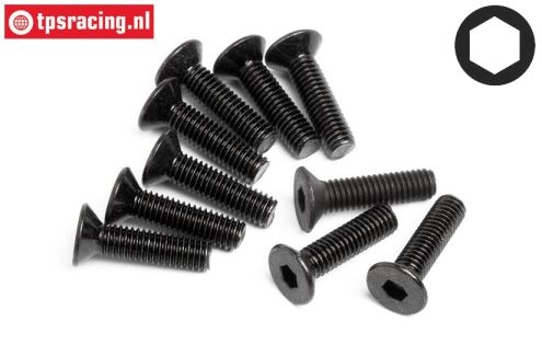 HPIZ084 Senkkopf schraube M3-L12 mm, 10 st.