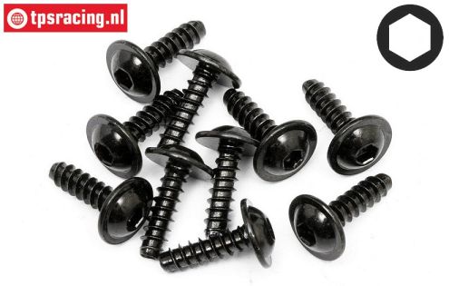 HPIZ562 Schneidschraube-Flansch Ø2,6-L10 mm, 10 St.