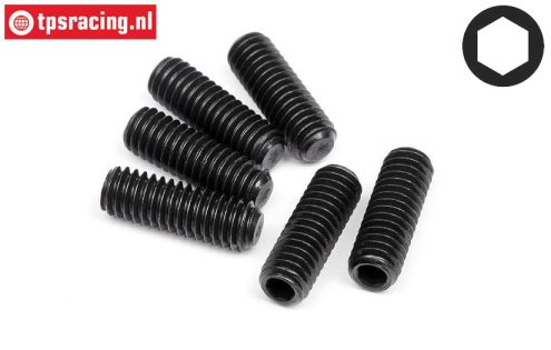 HPIZ726 Madeschrauben M4-L12 mm, 6 st.