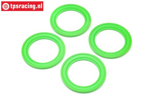 LOS-1820 LOSI LMT 2.0 Monster Truck Felgen ring Grün, 4 st.