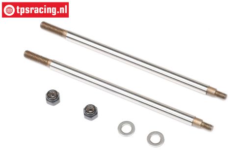 LOS-1833 LOSI LMT 2.0 Stoßdämp. Stange L72 mm, 2 st.
