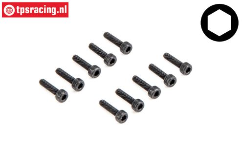 LOS235002 Zylinderkopf schraube M2,5-L10 mm, 10 st.