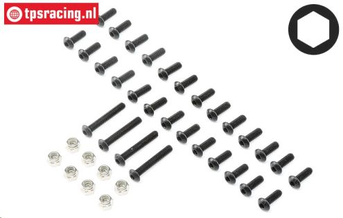 LOS250021 Karosserie schrauben DBXL-E, Set