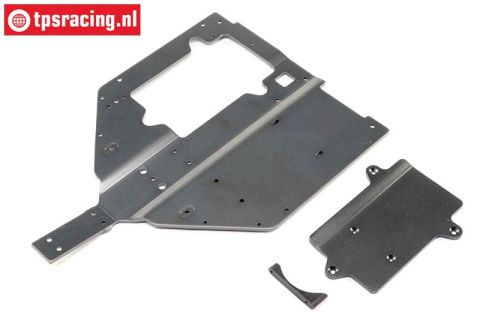 LOS251061 Chassis-Motor Abdeckplatte SBR, Set