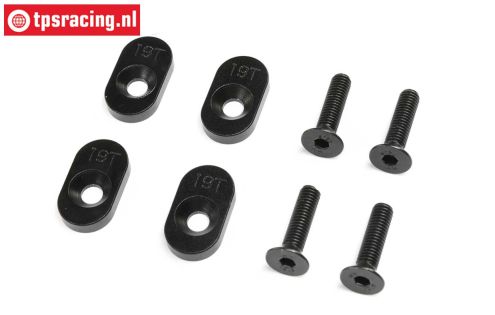 LOS252137 LOSI DBXL 2.0 Motorplatten 19Z, 4 St.