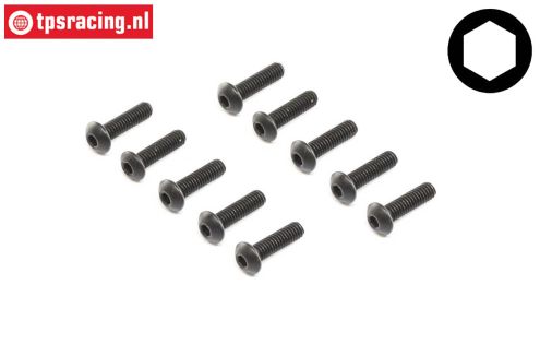 LOS255014 LOSI Rundkopfschraube M4-L14, 10 St.