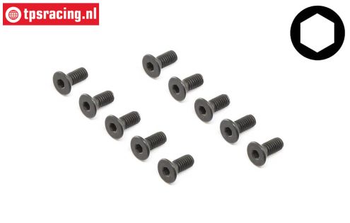 LOS255016 Senkkopf schraube M4-L10 mm, 10 St.