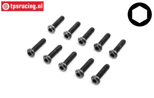 LOS265000 Linsenkopf schraube M2-L8 mm, 10 st.