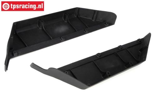 LOSB2570 Chassis Seitenschutz LOSI 5T-BWS, Set