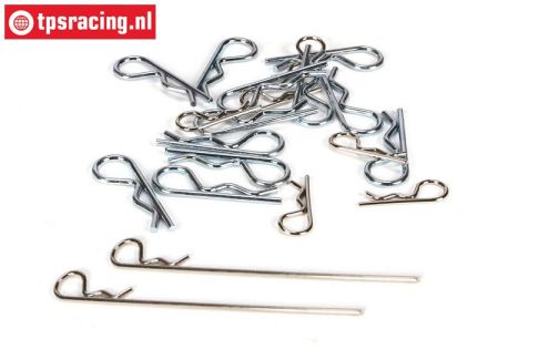 LOSB5800 Karosserie-RC-Box clips LOSI 5T-BWS, Set