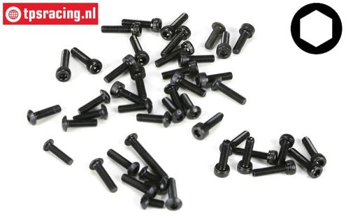 LOSB6451 Schrauben-Sorti M3, 38 st.
