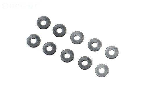 LOS-3964 Stahl Passscheiben Ø3,2-Ø7-D0,5 mm, 10 st.