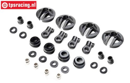 LOS-3685 LOSI 5IVE-T Dämpfer Schutzthüllen, set