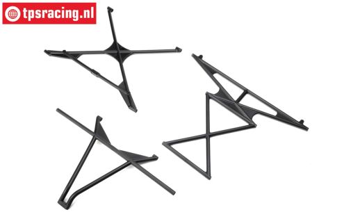 LOS-3710 LOSI 5IVE-T 3.0 Roll Käfig-Teil Mitte-Oben, set