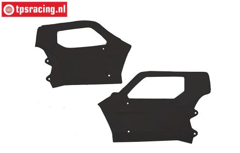 LOS-4003 LOSI 5IVE-T 3.0 Tür links-rechts Schwarz, Set