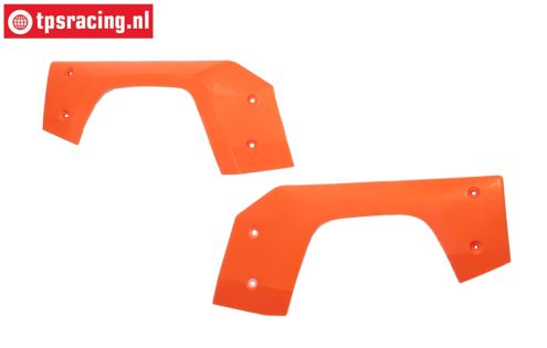LOS-4011 LOSI 5IVE-T 3.0 Kotflügel hinten Orange, Set