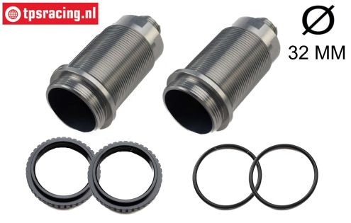 LOS-3656 LOSI 5IVE-T 3.0 Stoßd.-Gehäuse Ø32-L82 mm, set