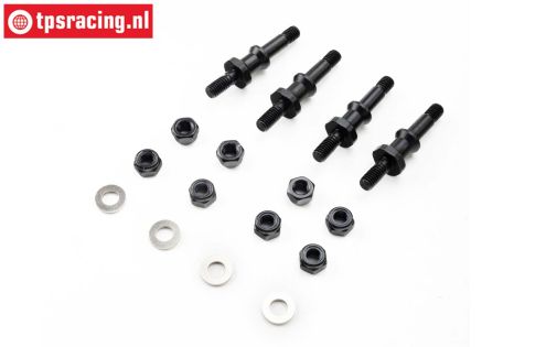 LOS-3670 LOSI 5IVE-T 3.0 Stoßdämpfer Befest., set