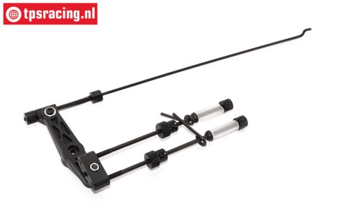 TPS251076 Gas-Bremse Gestänge LOSI 5T 2.0, Set