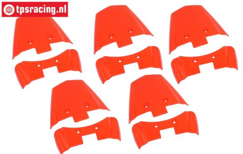 LOS-3270 PROMOTO Hintere Kotflügel Rot. Set