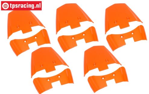 LOS-3262 PROMOTO Hintere Kotflügel Orange. Set