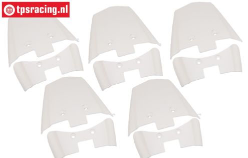 LOS-3268 PROMOTO Hintere Kotflügel Weiß. Set