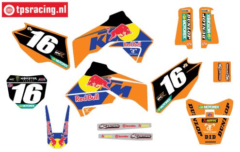 CS0980/34 PROMOTO Aufkl. KTM Tom Vialle, Set
