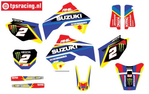 CS0980/14 PROMOTO Aufkl. Suzuki 250 RMZ, Set