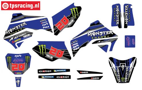 CS098012 PROMOTO Aufkl. Yamaha Quartararo, Set