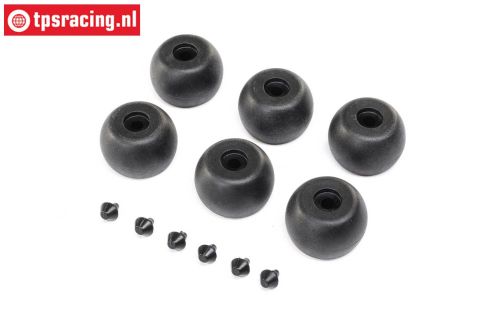 LOS264003 PROMOTO-MX Lean-Bar-Räder-Anschläge, Set-
