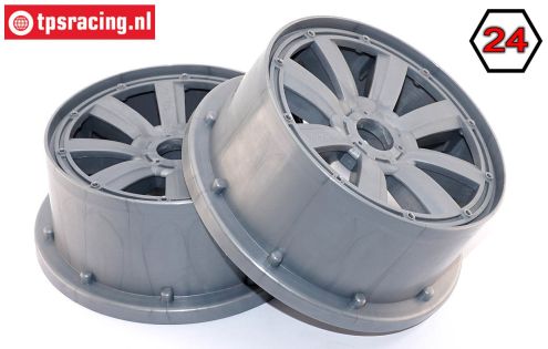 MM1300/60 MadMax Felgen Silber Ø120-B60 mm, 2 st.