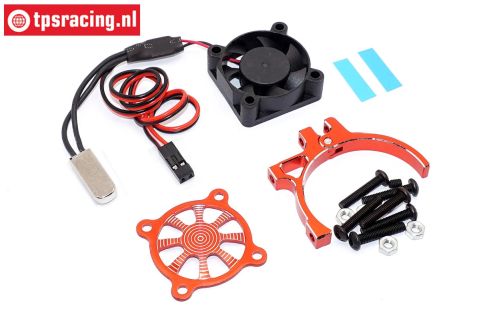 T422615R Motorkühler mit halter Rot, Set