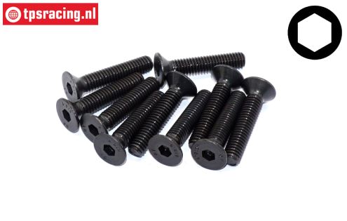 NRPC043 N-R-P Powergrip Zentralbolzen kurz, 10 st.