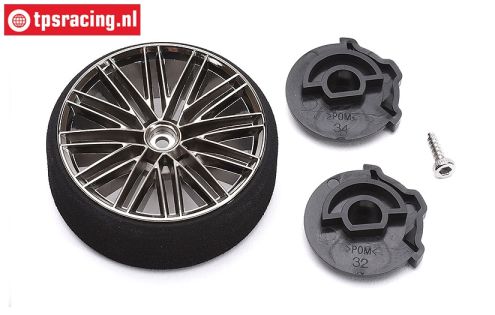 EBT3336 Futaba Radset Ø54 mm 7PX-Serie, Set