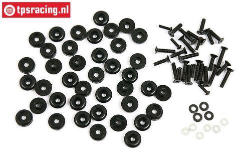 BWS59082/02 Karosserie-Befestigung BWS-LOSI, Set