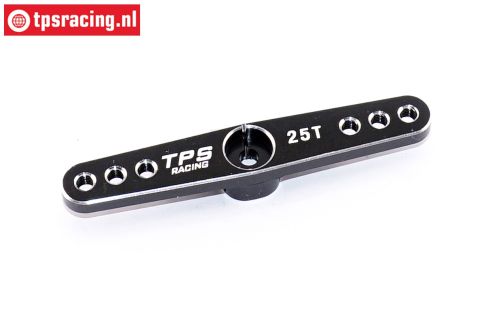 TPS0820/06 Alu-Servohebel 25Z- L62 mm Schwarz, 1 st.