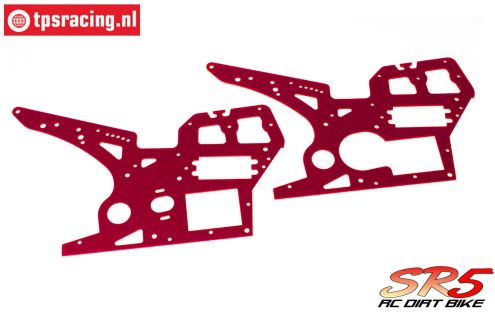 SK700002/13 SkyRC SR5 Seitenrahmen Rot, Set