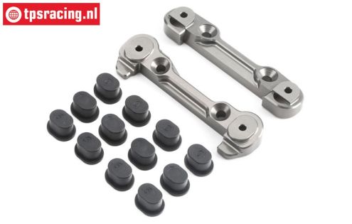 TLR254000 Alu-Querlenkerstift halter vorne LOSI-BWS, Set