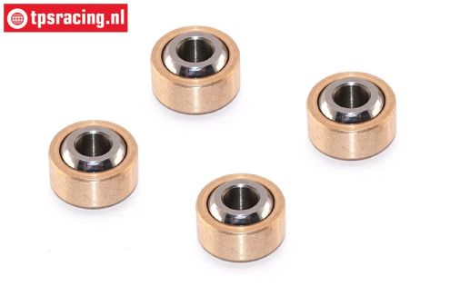 TPS4466/04 HD Gelenkkugel Ø5-Ø13-H8 mm, 4 st.