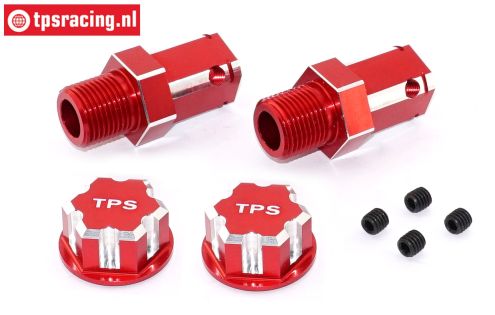 TPS0292/02 Radadapter 24 mm Sechskant Rot, 2 St.