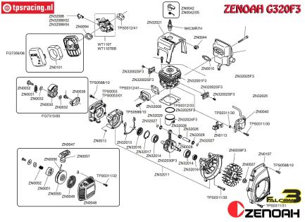 Bauanleitung Zenoah G320F3 Falcon3